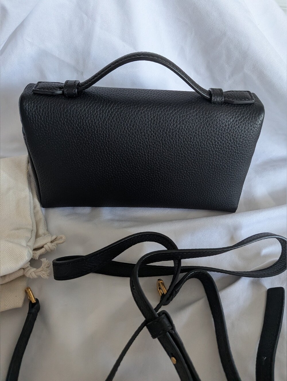 Authentic Loro Piana L19 Black GHW - Picture 3 of 6